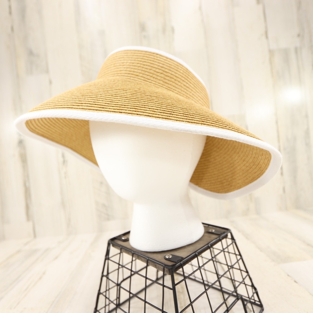 NEW Sun N Sand Hat Womens One Size Rollup Packable Visor